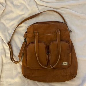 Vans faux suede purse